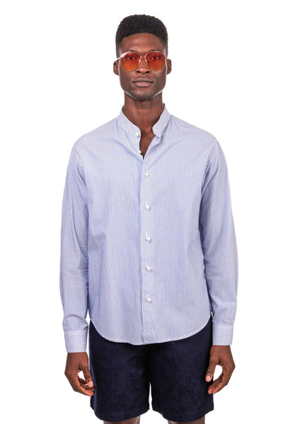 Pearl Button Shirt | De Lesseps Palm Beach